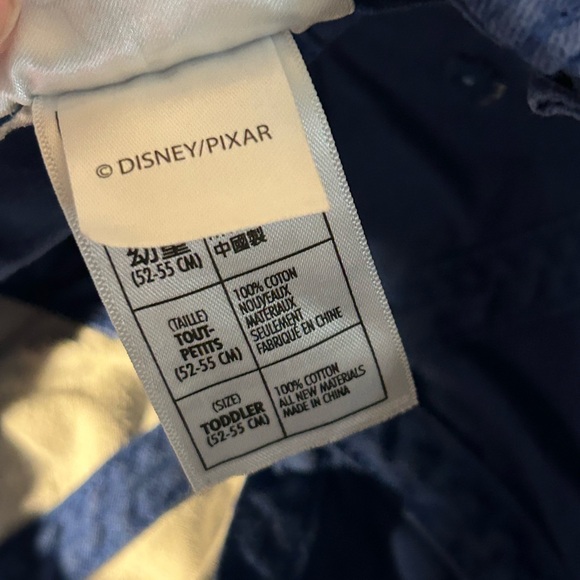 Monsters Inc Hat Cap Blue Monsters University Disney Pixar Toddler Size Rare - Picture 16 of 16